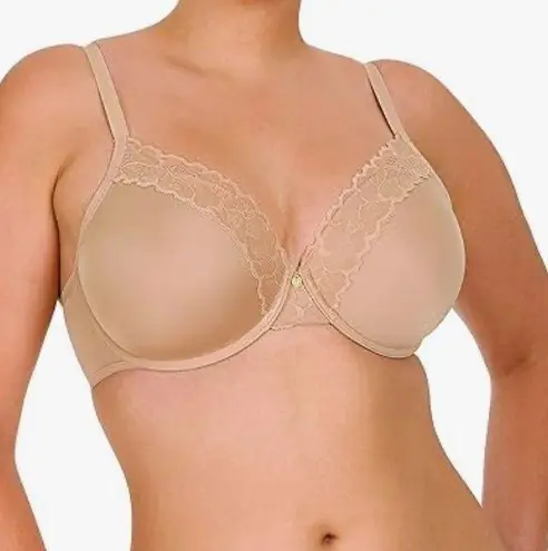 Natori Hidden Glamour Women’s Underwire T shirt Bra Size 32DD Tan