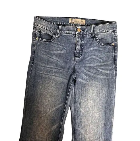 Nordstrom Blue Revival Isla Wide Leg Flared Mid Rise Denim Women’s Jeans 26 Blue