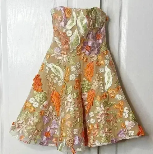 Elliatt NWT Discotheque Dress in Multi Orange Size XS