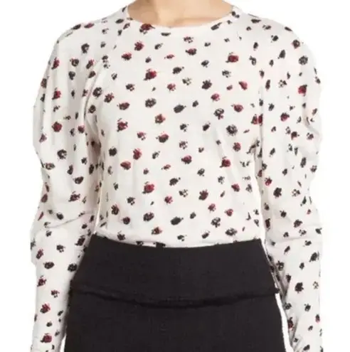 Proenza Schouler NEW Leg Of Mutton Sleeve Jersey Top