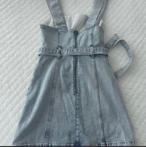 Alice + Olivia “Gorgeous” Jean Mini Dress