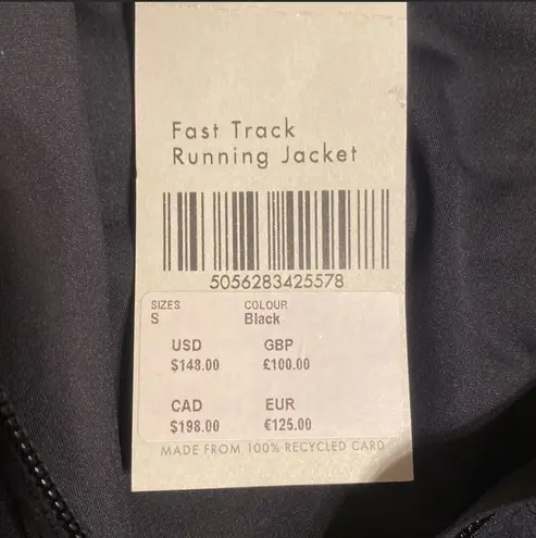 Sweaty Betty London Fast Track Running Jacket