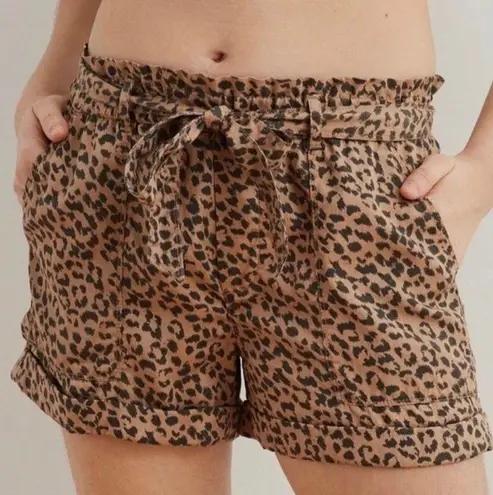 Aerie cheetah print shorts