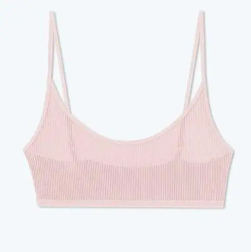 Summer Salt The Feel Free Adjustable Bralette baby pink