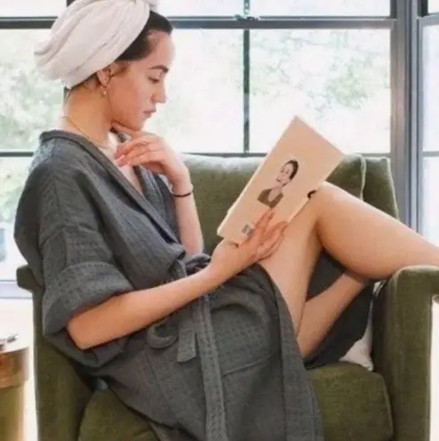 Bathen Waffle Weave Robe