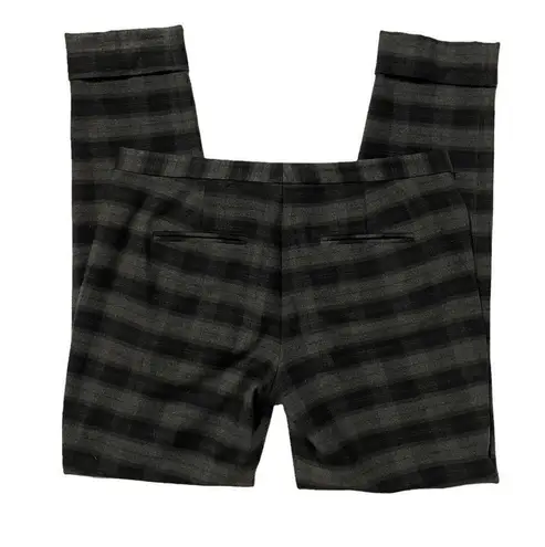 ATM Anthony Thomas Melillo Revolve Plaid Grey Slim Ankle Pants Size 4 Gray