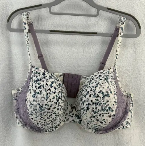 Cacique Cotton T-Shirt Bra 42DDD Floral Print Full Coverage Adjustable - Image 1