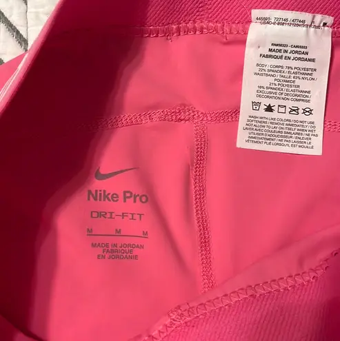 Nike 3” Pro Spandex Shorts Pink