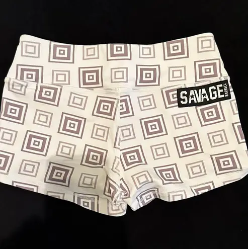 Savage Barbell Booty Shorts Box Squat