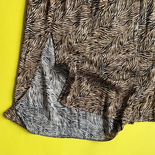 Pendleton Vintage Tiger Print Floral Tank Top & Skirt Matching Set