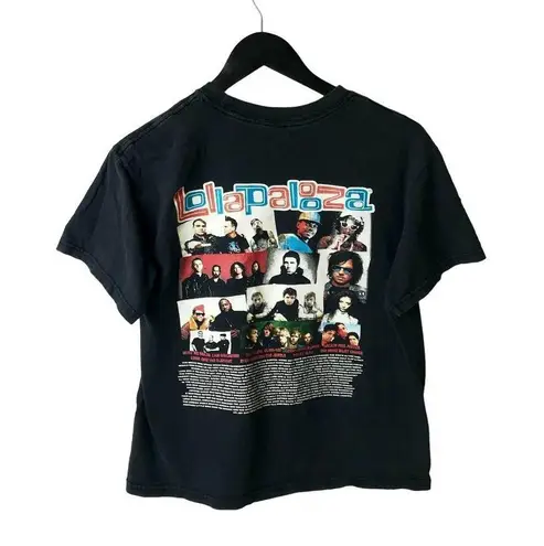 2017 Lollapalooza Muse Wiz Khalifa T Shirt Womens Black L Large Music Festival