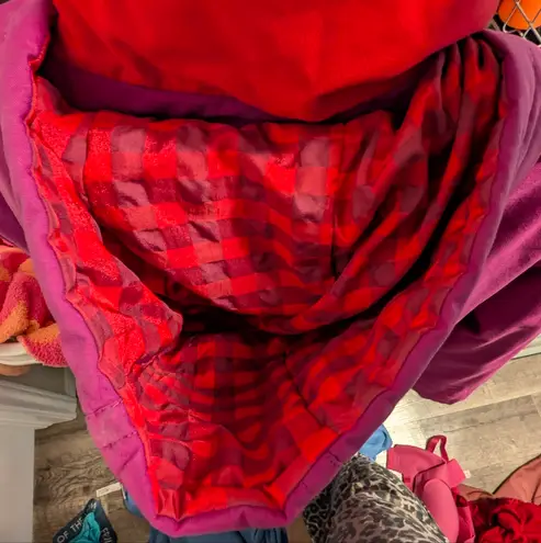 Vintage Powderhorn Magenta Ski Jacket Women’s 12 Retro 80s Puffer Coat Winter Pink