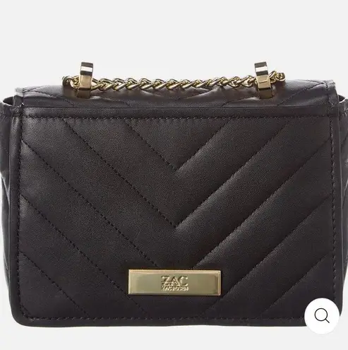 Zac Posen Soft Earthette Mini Leather Crossbody Bag