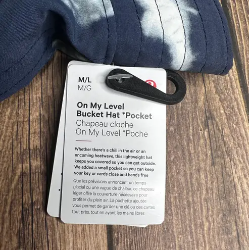 Lululemon On My Level Bucket Hat *Pocket NWT M/L (IIBM)