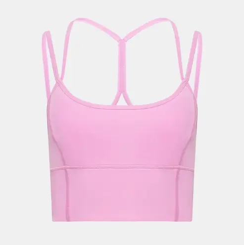 Halfdays Peony Gwen Longline Top Pink Size M