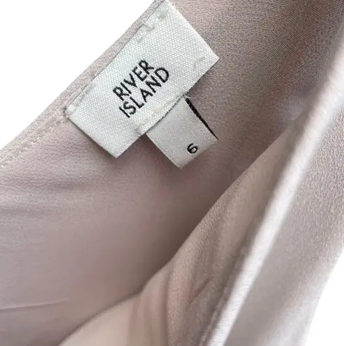 River Island Cream Sleeveless Blouse