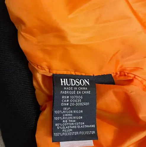 Hudson Jeans Hudson Rogue Cropped Bomber Jacket