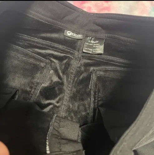 Womens KETCHI Sitka pants 6 Black