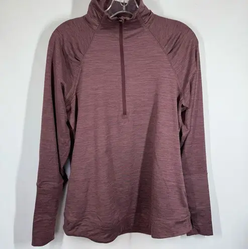 Apana Women quarter zip, long sleeve top size medium NWOT