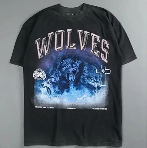 Darc Sport “From Above” Premium Vintage Oversized Tee – Charcoal – Size L – NWT Black Size L