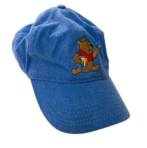 Disney  Winnie the Pooh Chambery Blue Embroidered Baseball Cap Hat