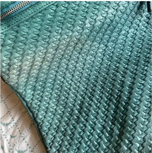 Zadig & Voltaire Woven Leather Shoulder Bag