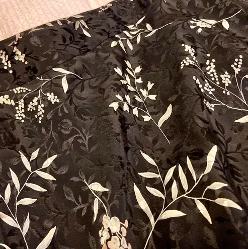 Jones New York Jones of New York 100% Silk Floral Skirt