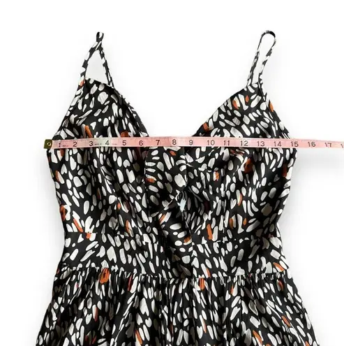 Ecowish NWT- Tie Front Print Dress- Size Medium