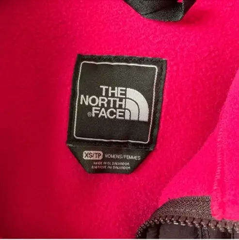 The North Face pink jacket 
