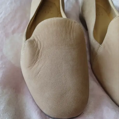 Naturalizer  Tan Leather Loafers Size 9 Wide