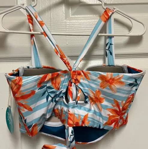 Rebell Soy Real Floral Bikini Multi Size 2X