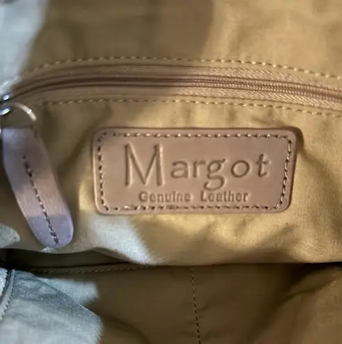 MARGOT 90’s Gray Woven Leather Concho Western Turquoise Square Crossbody Bag NEW