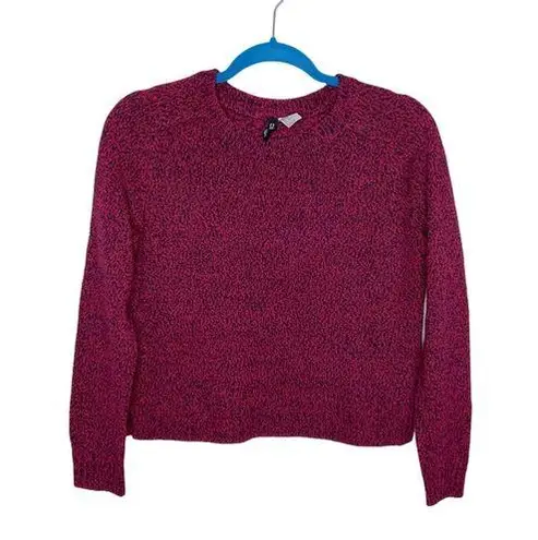 Divided  by H&M Marled Knit Cropped Sweater