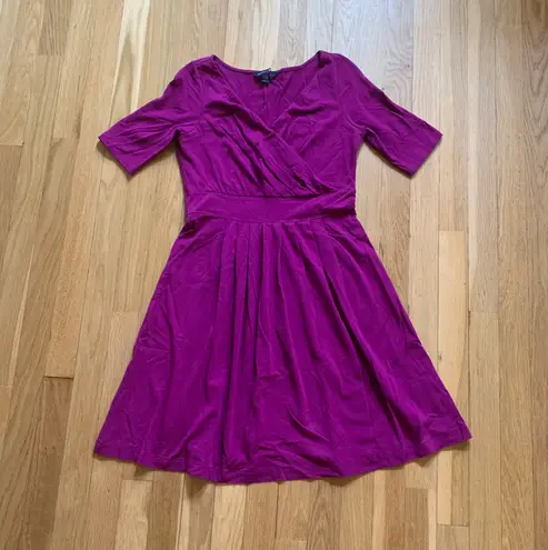 Lands'End Land’s End Magenta Dress