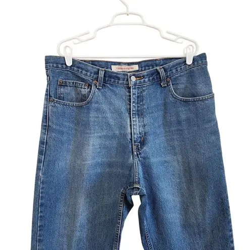 Canyon River Blues Cotton Straight Leg Mom Jeans Relaxed Fit Blue Size 38x29