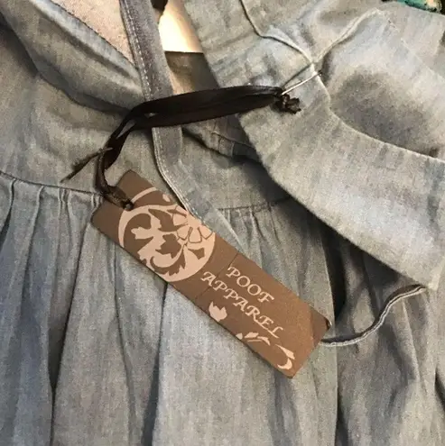 Poof! Poof Apparel NWT Soft Denim Sun Dress