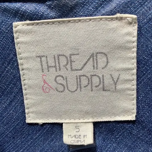 Thread and Supply  - Button Up Jean Shirt