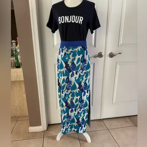 Cinq à Sept Cinq A Sept Bonjour Beret ShrunkenTee 100% Cotton. Size L. MSRP $85