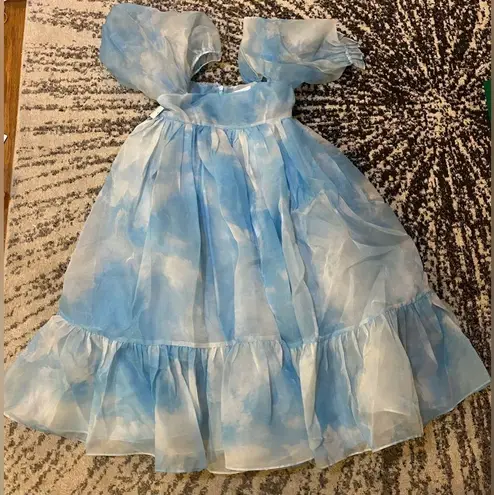 Head Selkie in the Clouds French Puff Dress size S