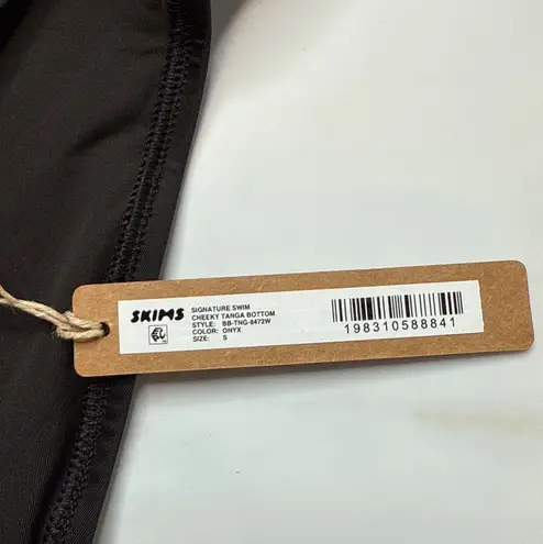 SKIMS NWT Signature Swim Cheeky Tanga Bikini Bottom