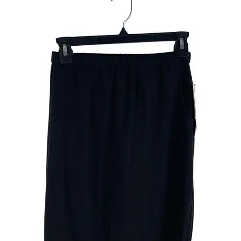 Maggie Barnes Black Elastic Waist Pull On The Maya Fit Dress Pants 30W NWT