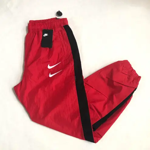 Nike Sportswear Windbreaker Pants Joggers Red