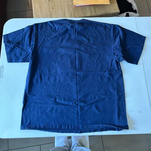 Vintage Oversized Yankees Tee Blue Size XL