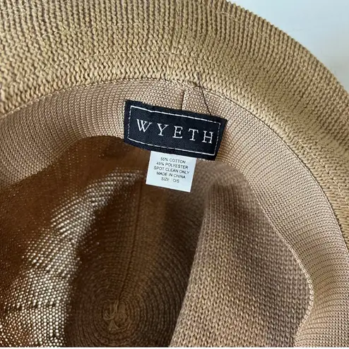Wyeth By Todd McGill WYETH- Sedona Hat Taupe Beach Pool Summer Panama Style Chic Classic