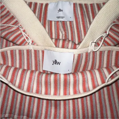 Yellow the Label shorts & tank top set Pink