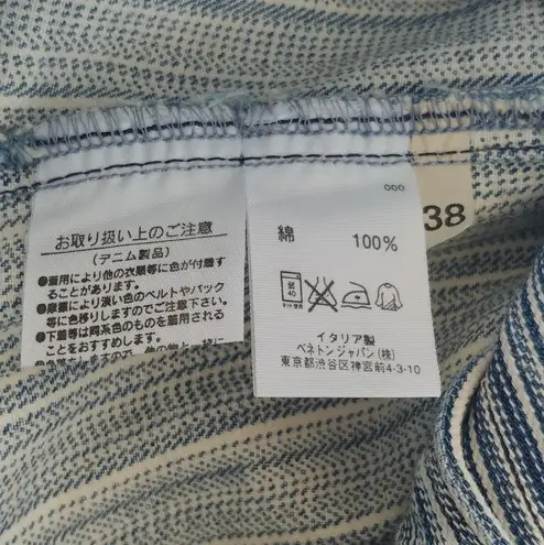 United Colors Of Benetton stretch Denim Jacket Vintage