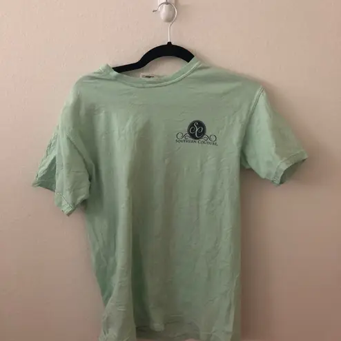 Southern Couture mint green  shirt