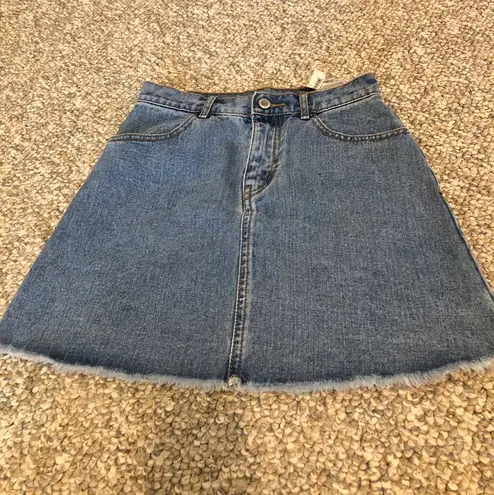 Brandy Melville Juliette Denim Mini Skirt NWT