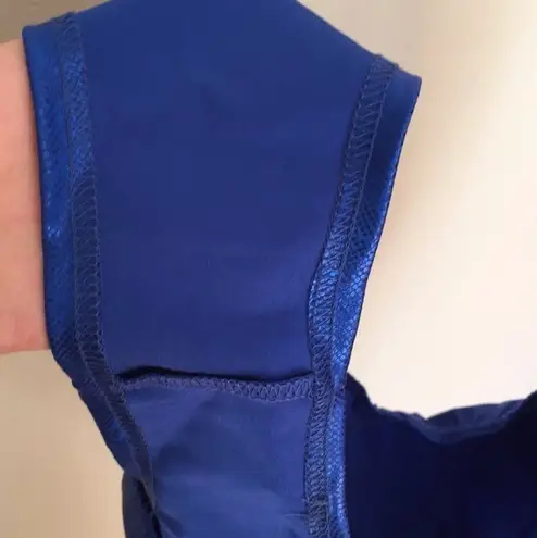 rolita couture blue rave festival suit Size XS