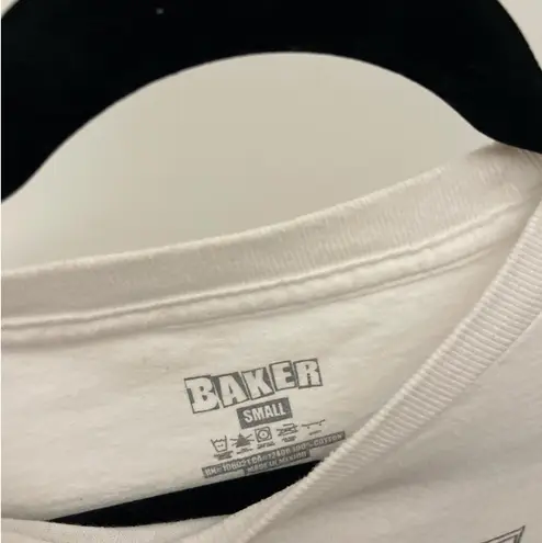 Bakers White Skateboard Graphic Tee